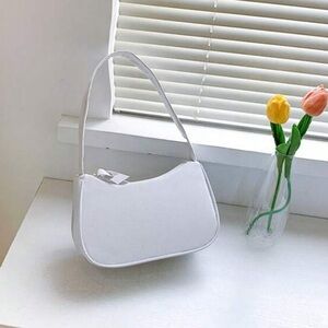 Trendy White faux leather shoulder bag | NEW | amazing quality